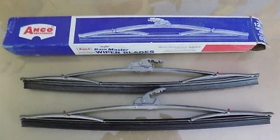 ANCO 12" Wiper Blades_1959-62 Corvette_53 54 55 56 Dodge Chrysler Olds Plymouth  - Image 1 of 2