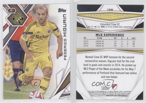 2015 Topps MLS Federico Higuain #136