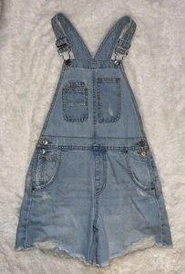 ZARA NIÑOS NIÑAS TALLA 9 MONO VAQUERO DESGASTADO MAMELUCO DE UNA PIEZA - Imagen 1 de 3