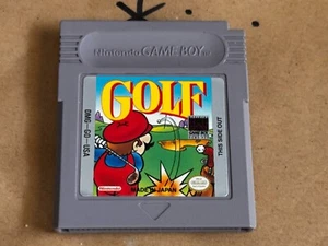 Golf (Nintendo Game Boy, 1990) Original Gameboy Game (Mario Golf) TESTED - Picture 1 of 1