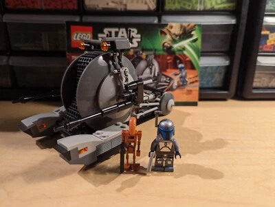 LEGO Star Wars Corporate Alliance Tank Droid (75015) w/Manual and Jango Fett - Image 1 of 4