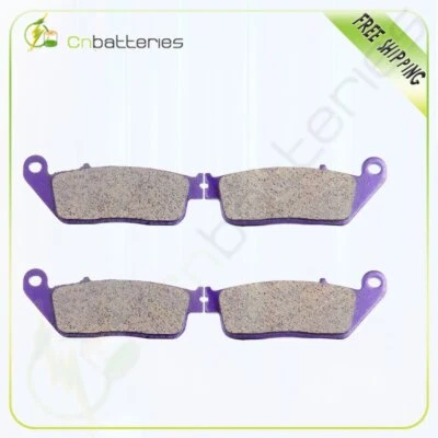 Front/Rear Brake Pads For Honda VTX1300R VTX1300C 2005-2009 Carbon Fiber - Image 1 of 4