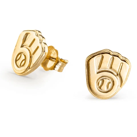 Lusso Milwaukee Brewers Honor Earrings Cover
