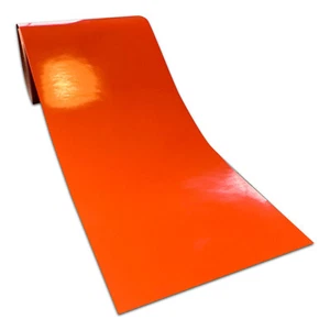 Calcomanía de 6""x60"" tira de vinilo naranja brillante bandera bote ventanas - Imagen 1 de 1