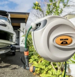 Holman Retractable Hose Reel - 30m - EXPRESS POST - Picture 1 of 6