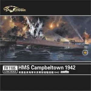 Kit modelo plástico Flyhawk FH1105 1/700 HMS Campbeltown 1942 - Imagen 1 de 7