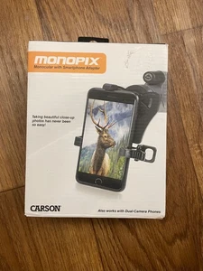 CARSON MONOPIX -MONOCULAR WITH SMARTPHONE ADAPTER IN ORIGINAL BOX  - Picture 1 of 2