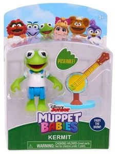 Disney Junior Muppet Babies Kermit & Banjo *Poseable* 14016 - Picture 1 of 4