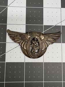 De colección San Cristóbal Protegernos Patrón Viaje Coche Visera Pin Ala Clip - Imagen 1 de 9
