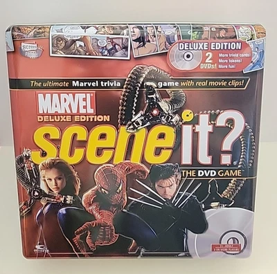 MARVEL Scene It Deluxe Edition DVD Game Complete Preowned Great Shape - Image 1 of 4