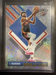 2024-25 Panini NBA Hoops Chet Holmgren Texture Prizm Tribute - Picture 1 of 2