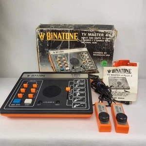 Retro Gaming Binatone TV Master 4 Plus 2 01-4869 Boxed UNTESTED Black & White UK - Picture 1 of 13