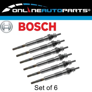 6 Bosch Glow Plugs for Landcruiser HZJ105 4.2L 1HZ Diesel 98~07 100 Series - Picture 1 of 1