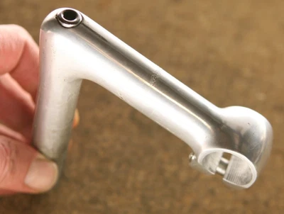 Vintage  Italian Cinelli 1A silver  1" inch quill stem 110mm / 26.4 Gios - Image 1 of 4