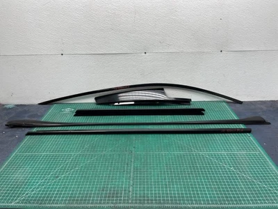 11-16 BMW F10 528i 535i FRONT LEFT DRIVER DOOR MOLDING SEAL SET OEM - Image 1 of 4