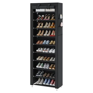 10-Tier Free Standing Shoe Rack Sturdy Shoe Rack Organizer for Closet Entrywa... - Picture 1 of 9