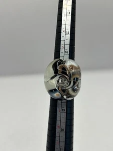 Kunstglas Ring in Rosenform Größe 7 - Bild 1 von 6