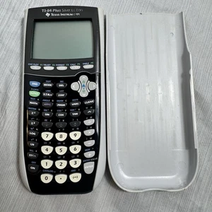 Calculadora gráfica Texas Instruments T1-84 Plus Silver Edition con cubierta FUNCIONA - Imagen 1 de 10