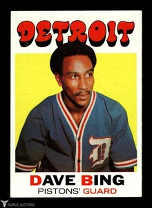 1971 Topps #78 Detroit Pistons HOF Dave Bing Basketball Card NM - Picture 1 of 2