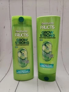 (Juego de 2) Champú y acondicionador fortificante Garnier Fructis Grow Strong, 12,5 oz - Imagen 1 de 2
