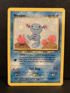 Pokémon Card- Wooper Neo Discovery Unlimited 71/75 - Picture 1 of 2