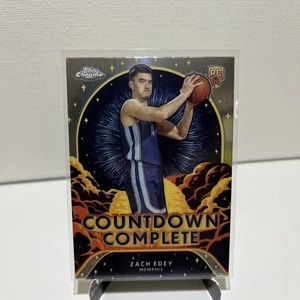 2025 Topps Chrome Basketball Zach Edey Countdown Complete RC #CC-17 - Imagen 1 de 5