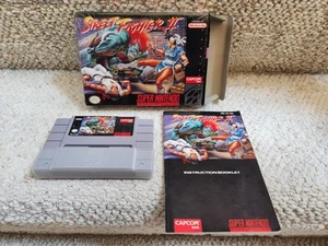 Street Fighter II CIB con scatola e manuale (Super Nintendo, 1992) SNES!! Testato-Funzionante - Foto 1 di 17