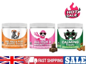 Nutri Paw All Itch Immunity Treats For Dogs Soothe Itchy Paws Eyes Ears Skin New - Picture 1 of 18