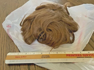 Echthaar Perücke mit Clips Cosplay Theater Salon Schaufensterpuppe Display Schuppen wie besehen - Bild 1 von 8