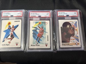 1991 skybox michael jordan & Scottie Pippin 