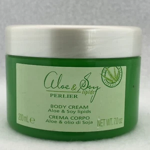 PERLIER CREMA CORPO aloe vera e lipidi di soia levigante e tonificante nuova sigillata 7 oz - Foto 1 di 4
