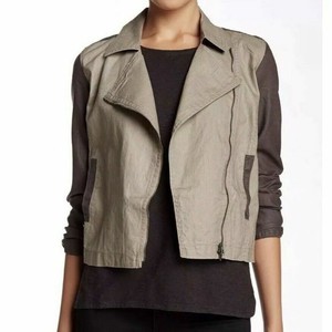 eileen fisher rumpled leather jacket