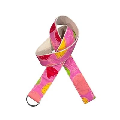 Cinturón de algodón Lilly Pulitzer Fruit D-Ring para mujer talla pequeña Foto 1 de 4