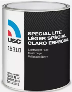 USC 15310 Kromate Light Lightweight Auto Body Filler (Gallon) With 3 Spreaders! - Picture 1 of 1