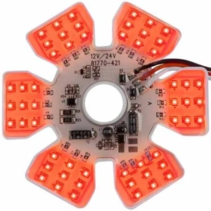 Purificador de aire hexagonal ultrafino de doble función luces brillantes con 54 luces LED rojas - Imagen 1 de 3