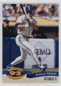 1993 Upper Deck Season Highlights Roberto Alomar #HI1 HOF