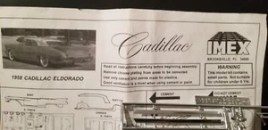 1958 Cadillac Eldorado1/24 - Photo 1 sur 4