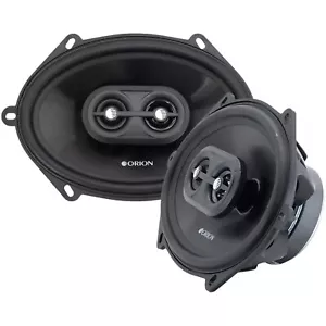 6x8" 70 Watt 4-Ohm 3-Way Coaxial Car Audio Speakers Pair Cobalt Orion CB683 - Picture 1 of 9