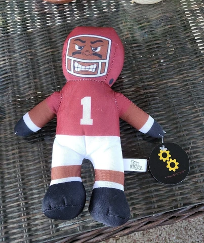 NWT Toy Factory Toy Works Texas 9" Plush Football Player #1 Cover