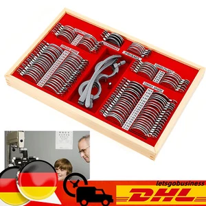 104 x Trial Lens Testlinsen-Set Kunststoffrand-Optometrie Trial Lens Kit - Bild 1 von 8