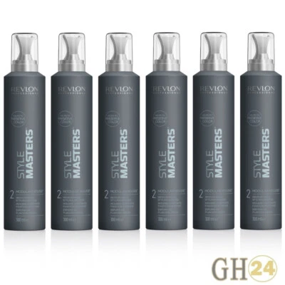6x Revlon Professional Style Masters Modular Mousse Haarschaum 300ml