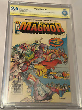 The Mighty Magnor #1 Signed By Roland Mann CBCS Graded 9.6 1st Appearance Magnor