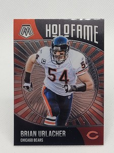 🏈Brian Urlacher 2021 Mosaic #16 Holofame Chicago Bears Football Card🏈
