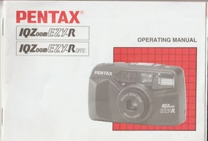 Vintage Pentax IQZoom EZY-R Camera Manual Instructions Guide Booklet Book - Picture 1 of 2