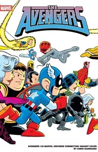Avengers #25 Chris Giarrusso Marvel Universe Connect Cover Variant 4/23 Marvel - Picture 1 of 1
