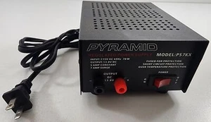 Pyramid PS7KX 12Volt Regulated 5 AMP Constant / 7 AMP Surge Power Supply - Used - Zdjęcie 1 z 5