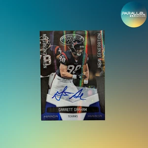 2010 Panini Certified | GARRETT GRAHAM | New Generation Blue Mirror Auto /50  - Picture 1 of 2