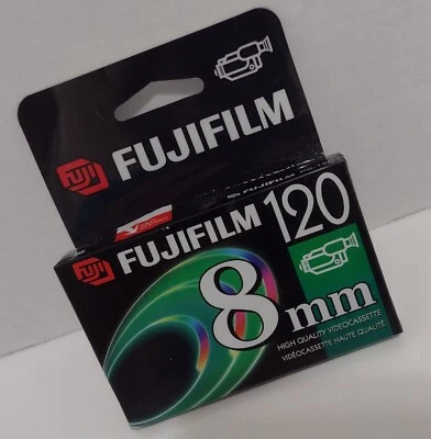 FujiFilm 120 8 мм высокого качества видео кассета ленты P6-120 совершенно новый запечатанный - Изображение 1 из 2