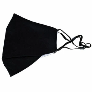 XRGO XM25BK Einfache Schwarze Stoff Wiederverwendbare Gesichtsmaske mit PM2,5 Kohlefilter - Bild 1 von 4