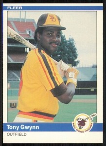 1984 Fleer #301 Tony Gwynn
